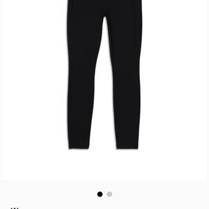 Lululemon Black City Sleek High Rise